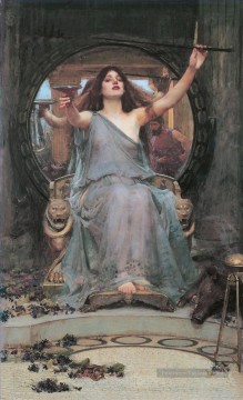 Circé offrant la coupe à Ulysse femme grecque John William Waterhouse Peinture à l'huile